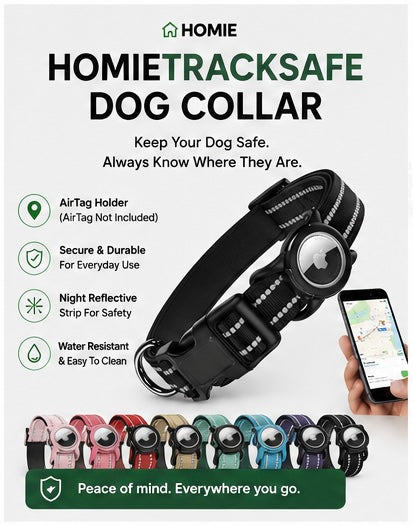Homie TrackSafe Dog Collar