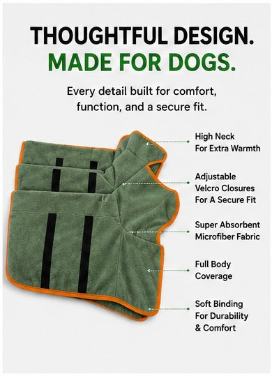 Homie QuickDry Dog Robe