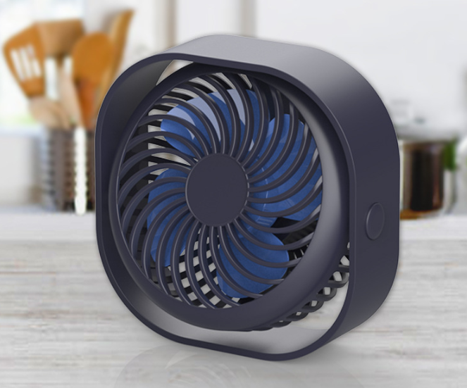 Homie BreezeGo Portable Rechargeable Desk Fan